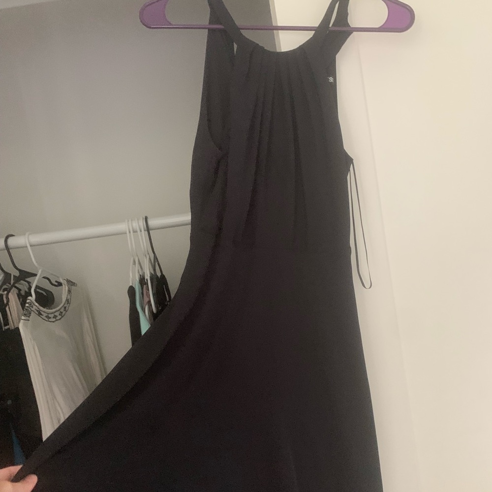 Express black dress for fancy occasions